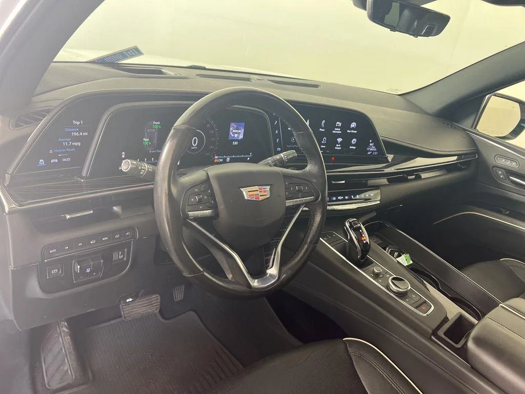 Used 2021 Crystal White Cadillac Sport image 6
