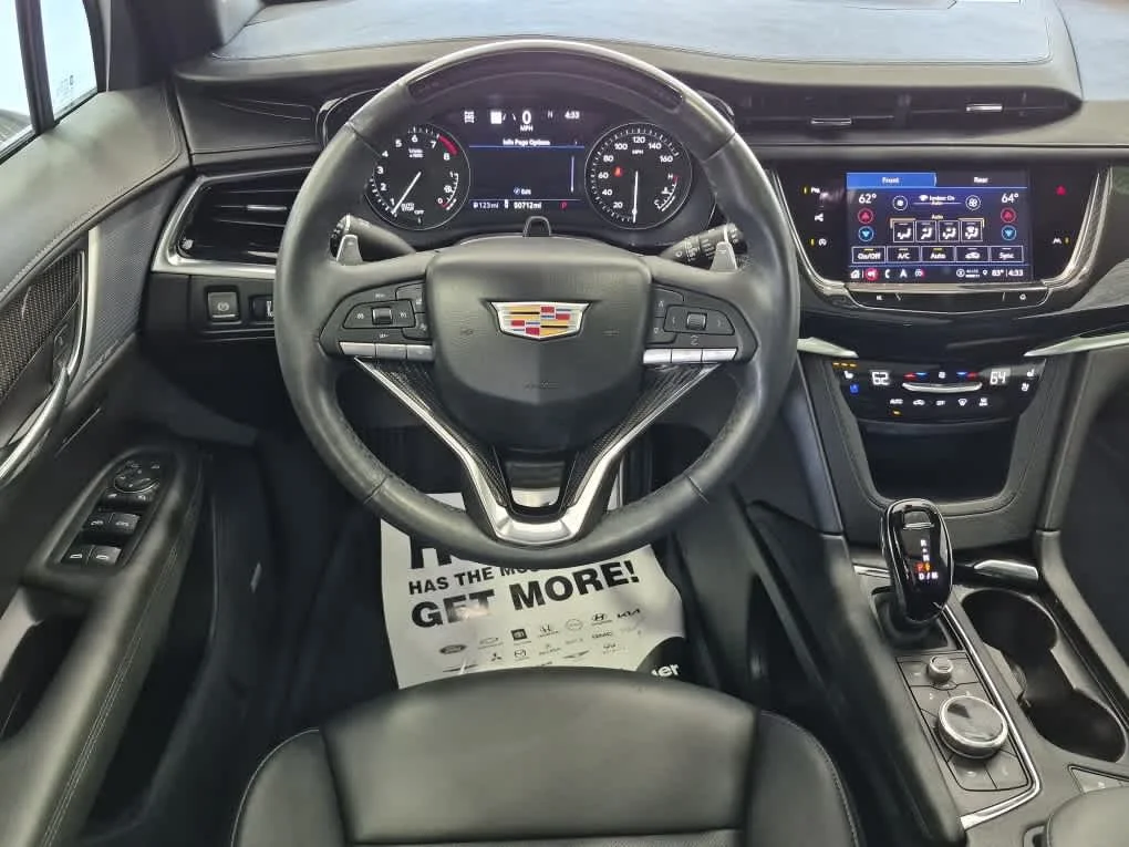 Used 2024 Stellar Black Metallic Cadillac AWD Sport image 10