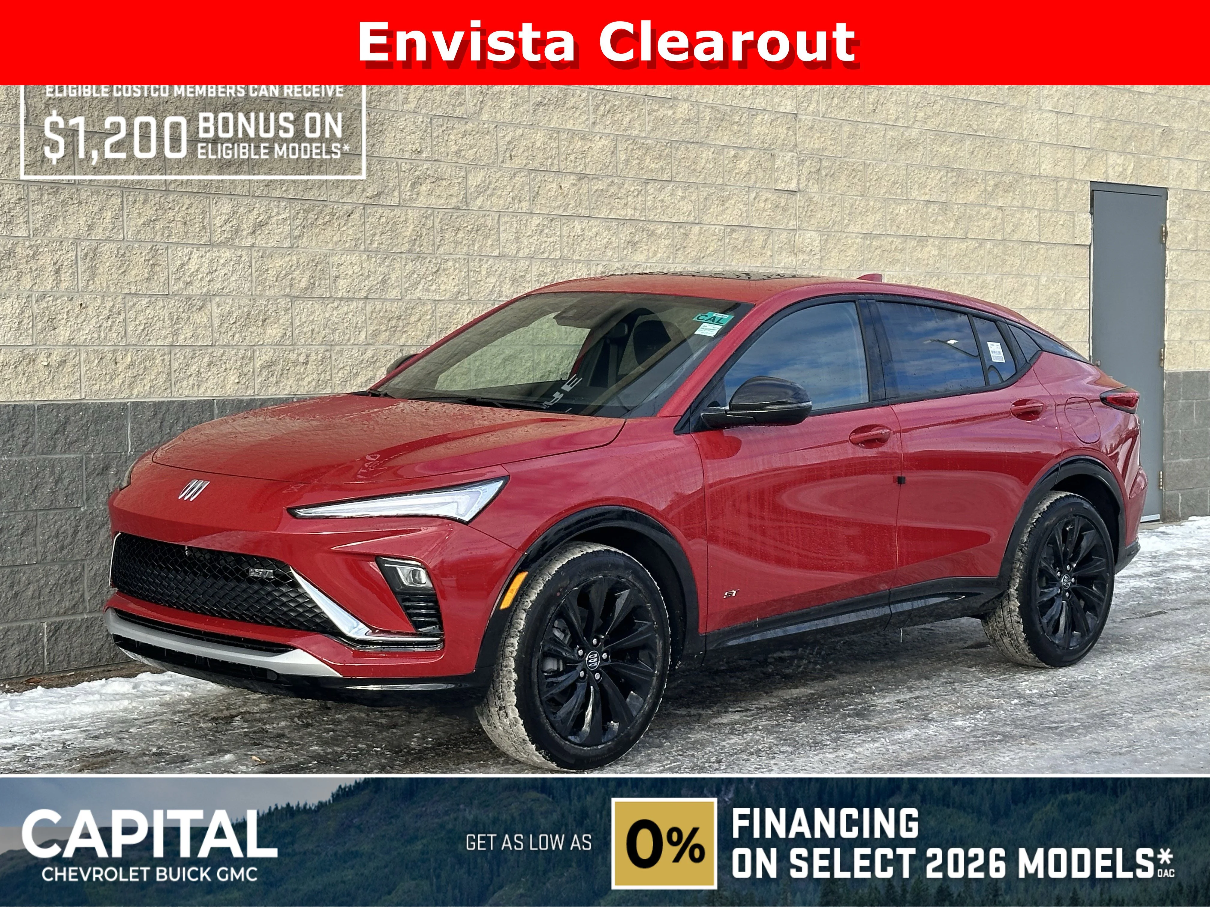 New 2026 Brilliant Red Buick Sport Touring image 1