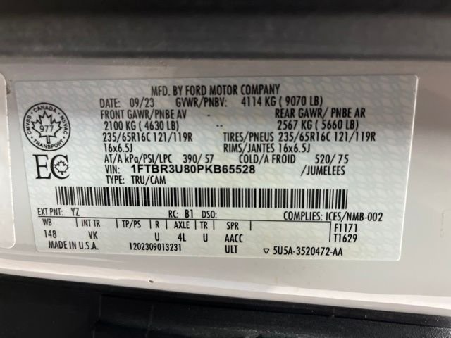 Used 2023 Oxford White Ford Base image 30
