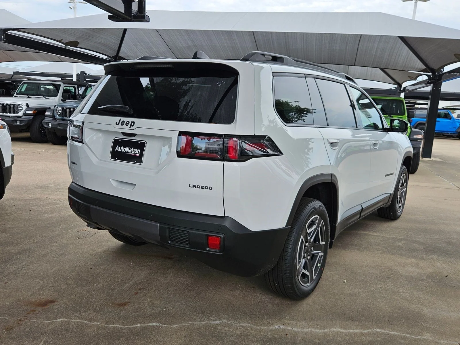 New 2026 Bright White Clearcoat Jeep Laredo image 2