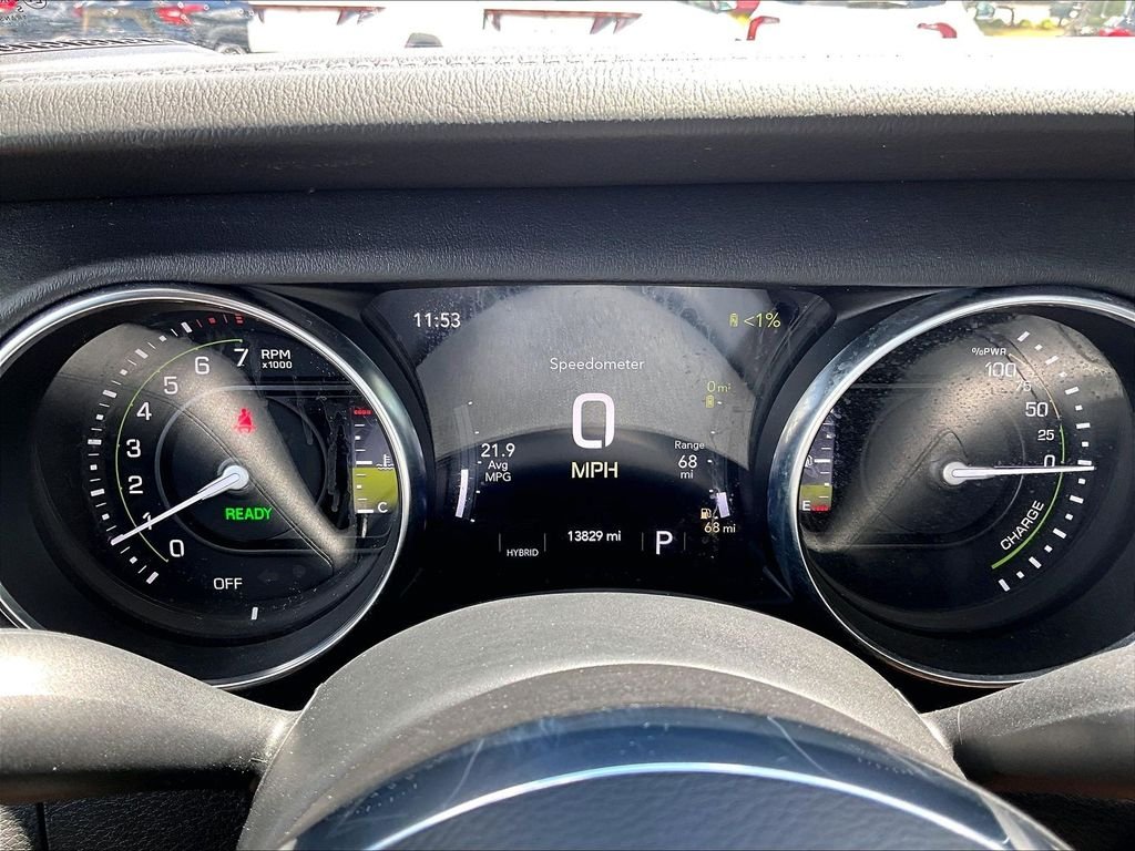 Used 2023 Gray Jeep Sahara 4xe image 24