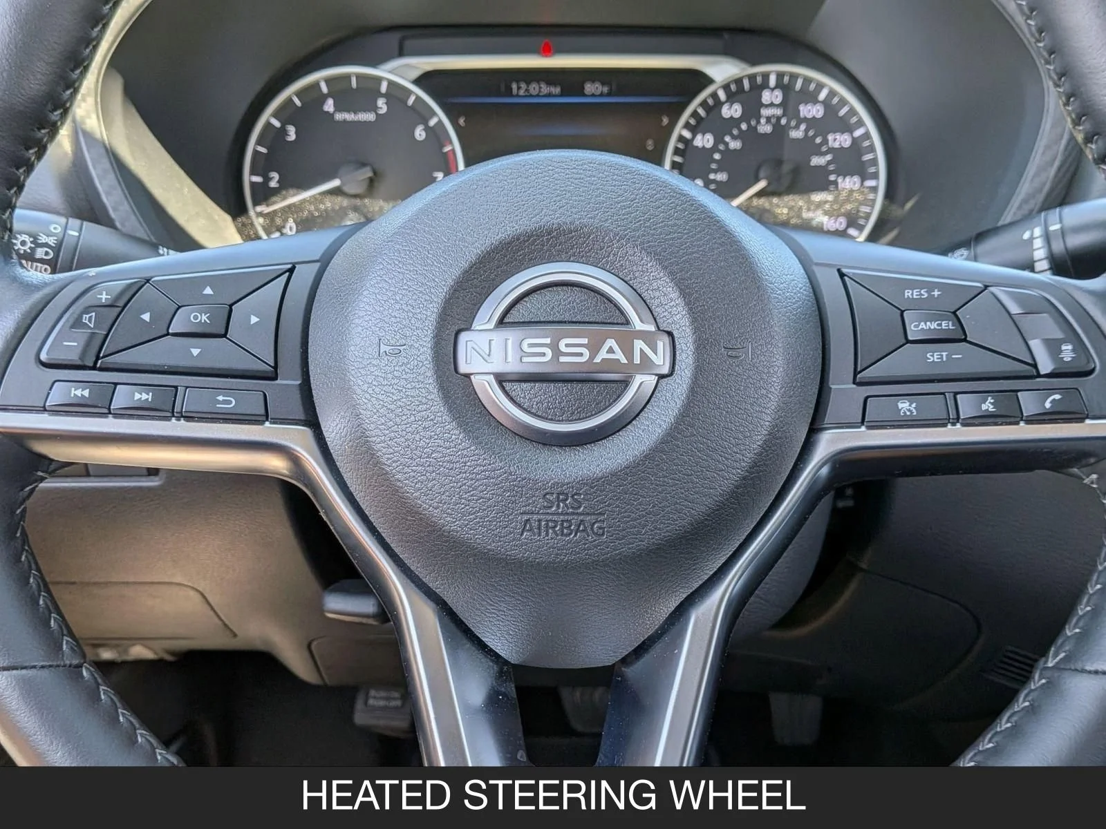 Used 2025 Atlantic Gray Metallic Nissan SV image 12