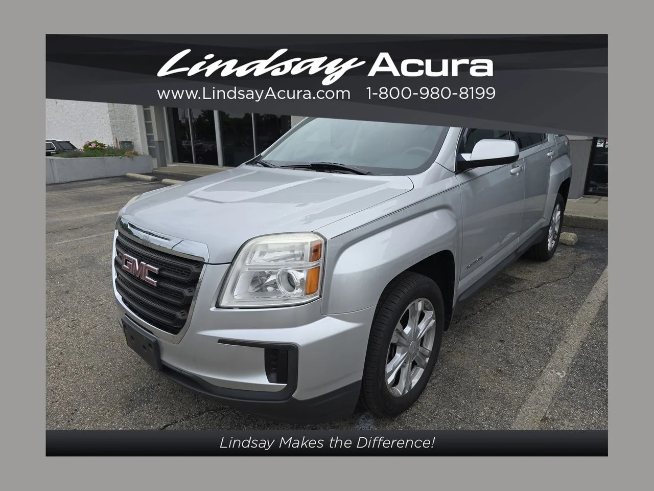 Used 2017 Quicksilver Metallic GMC SLE-1 image 1