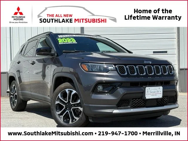 Used 2023 Gray Jeep Limited image 1