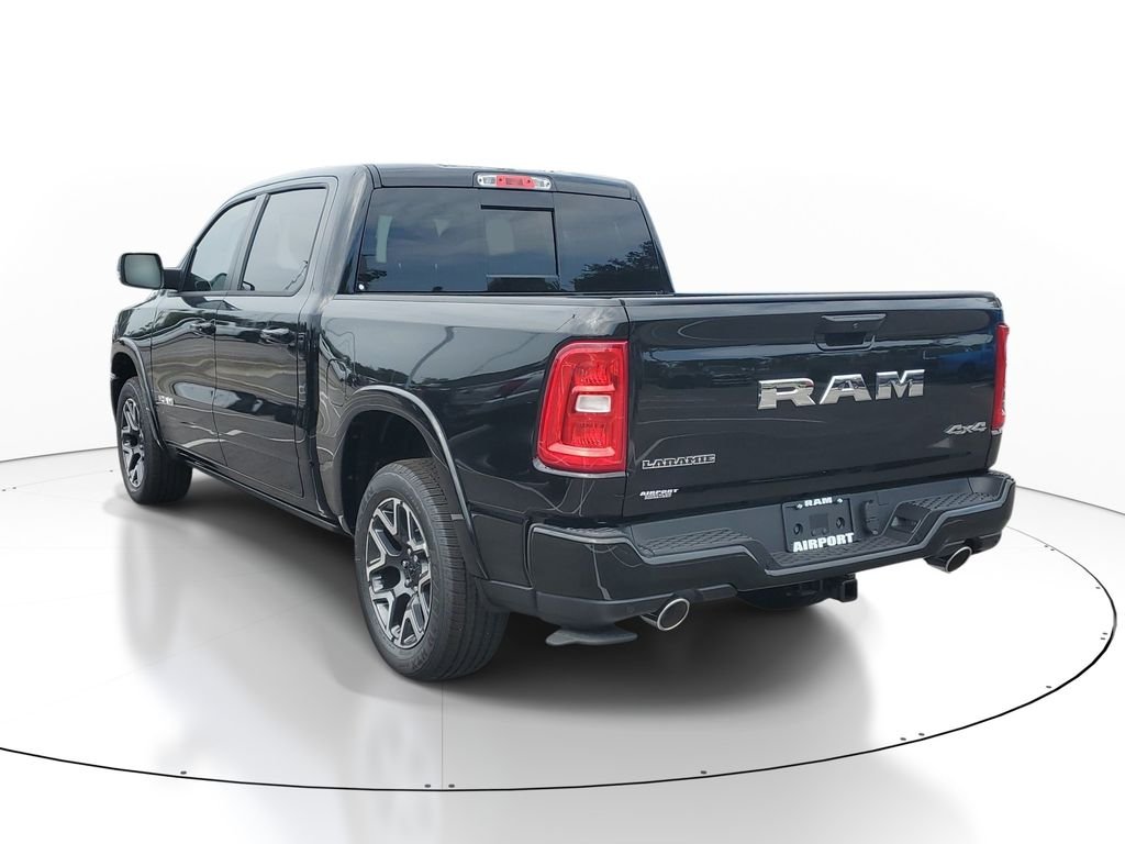 New 2026 Diamond Black Crystal Pearl-Coat Exterior Paint RAM Laramie image 3