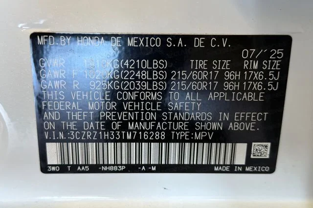 Certified Used 2026 Platinum White Pearl Honda LX image 32