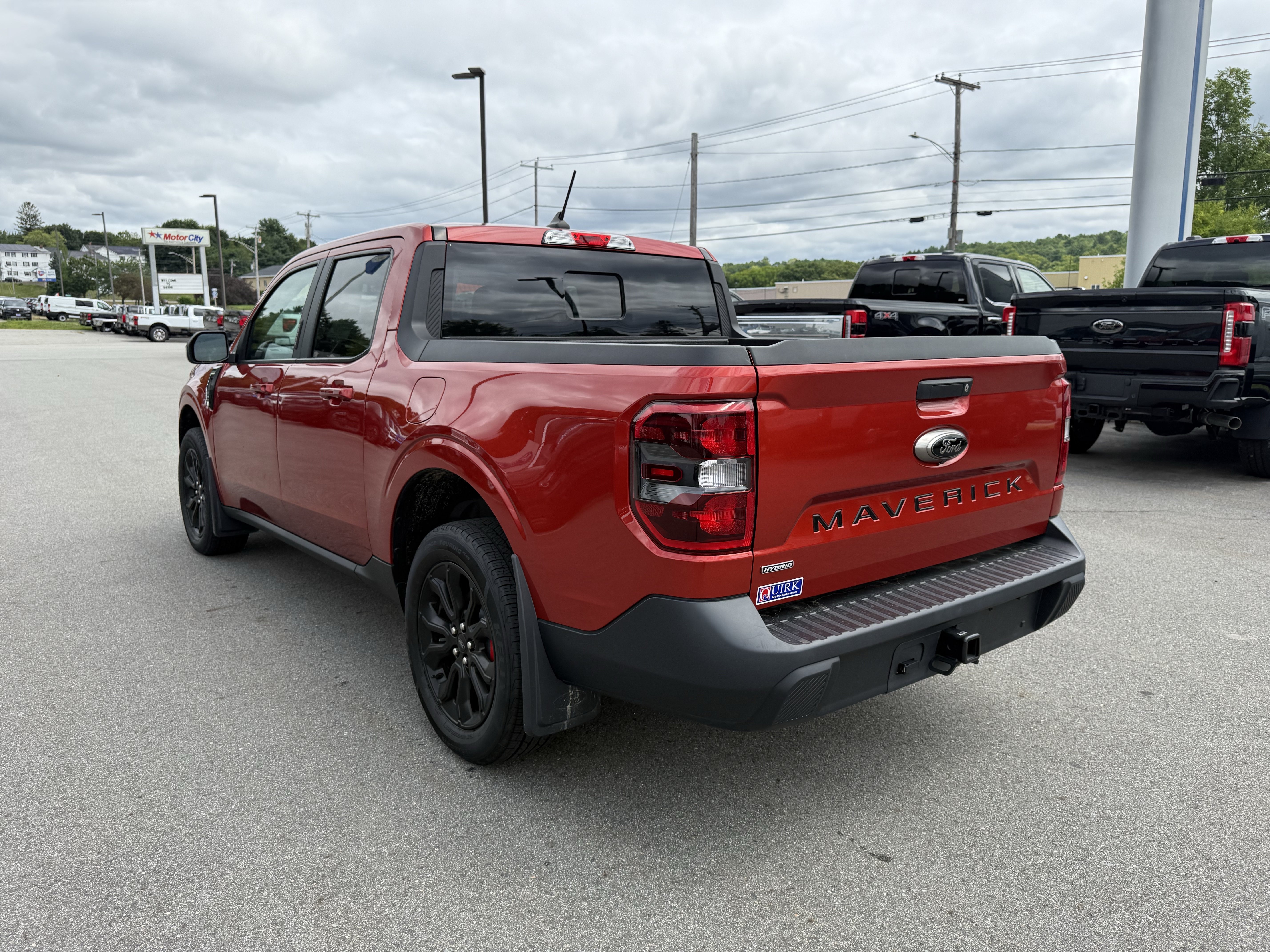 Used 2023 Hot Pepper Red Tc Ford LARIAT image 9