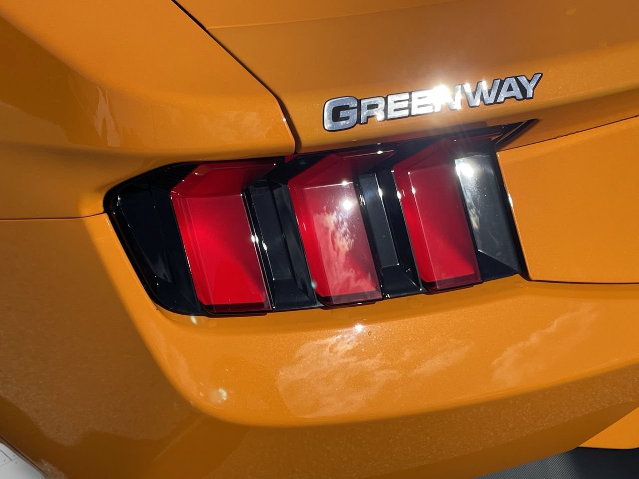 New 2026 Orange Fury Metallic Tri-Coat Ford EcoBoost Premium image 7
