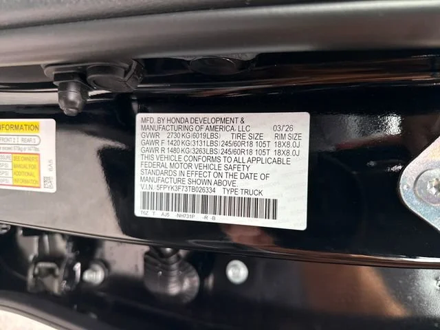2026 Honda Ridgeline TrailSport - Photo 17