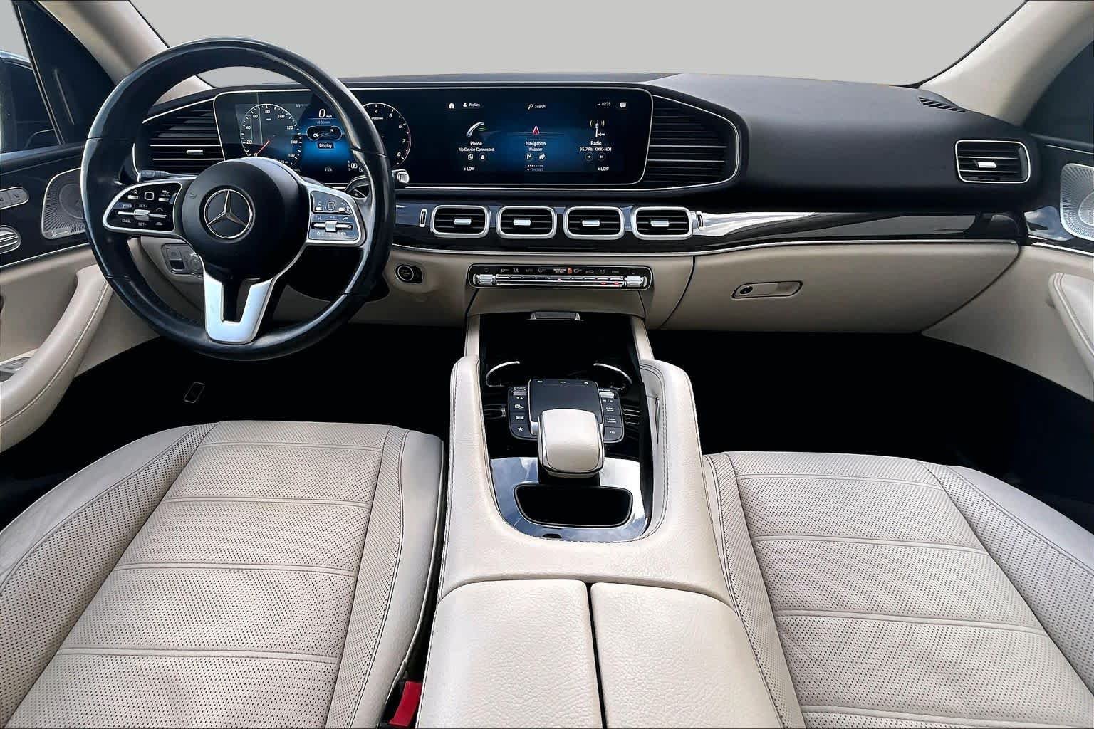 Used 2021 Lunar Blue Metallic Mercedes-Benz GLE 350 image 14