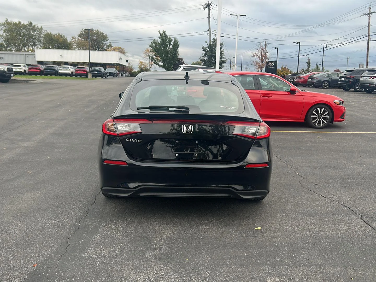 Used 2024 Crystal Black Pearl Honda LX image 7