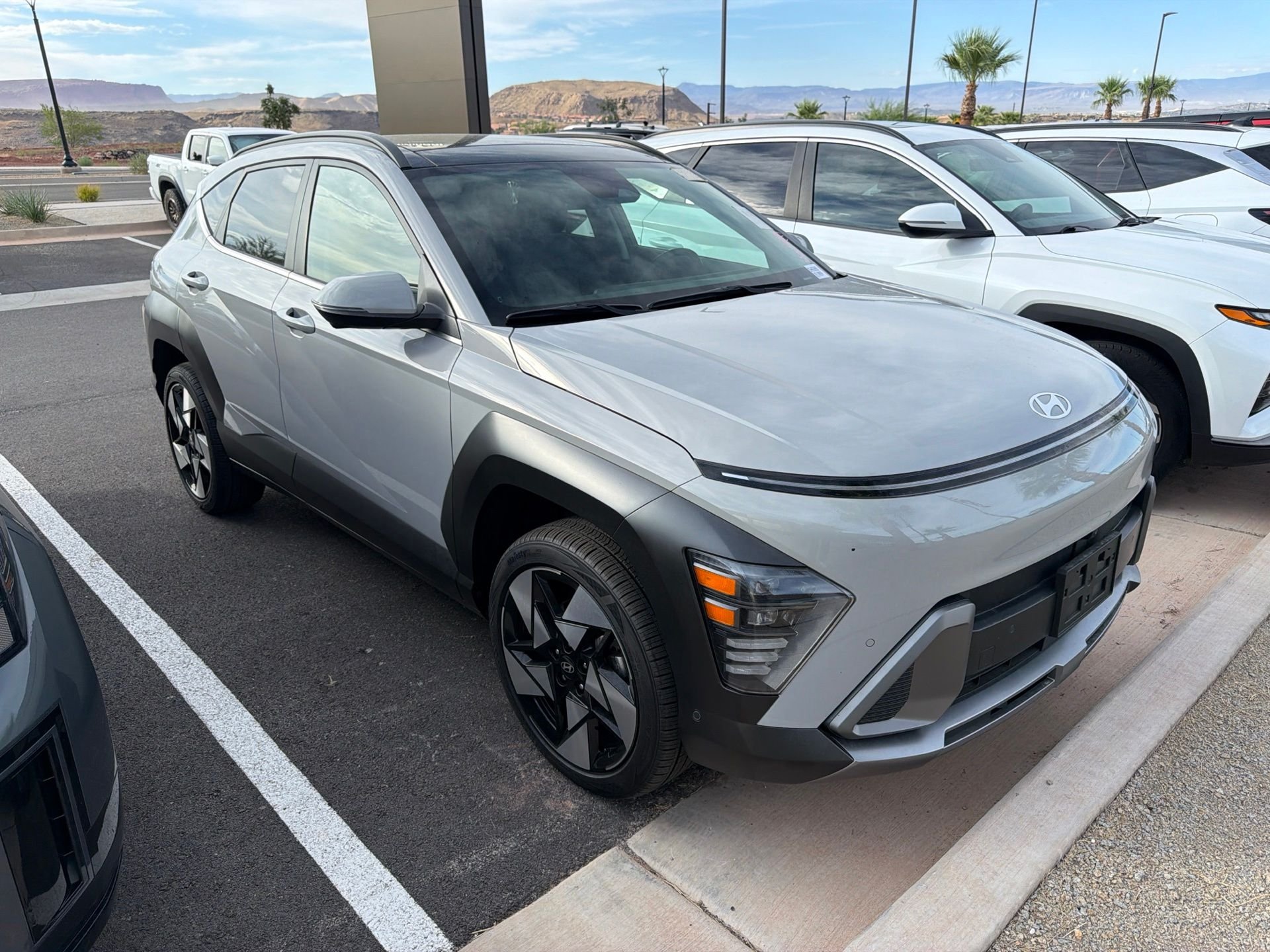 Certified Used 2024 Gray Hyundai Limited image 3