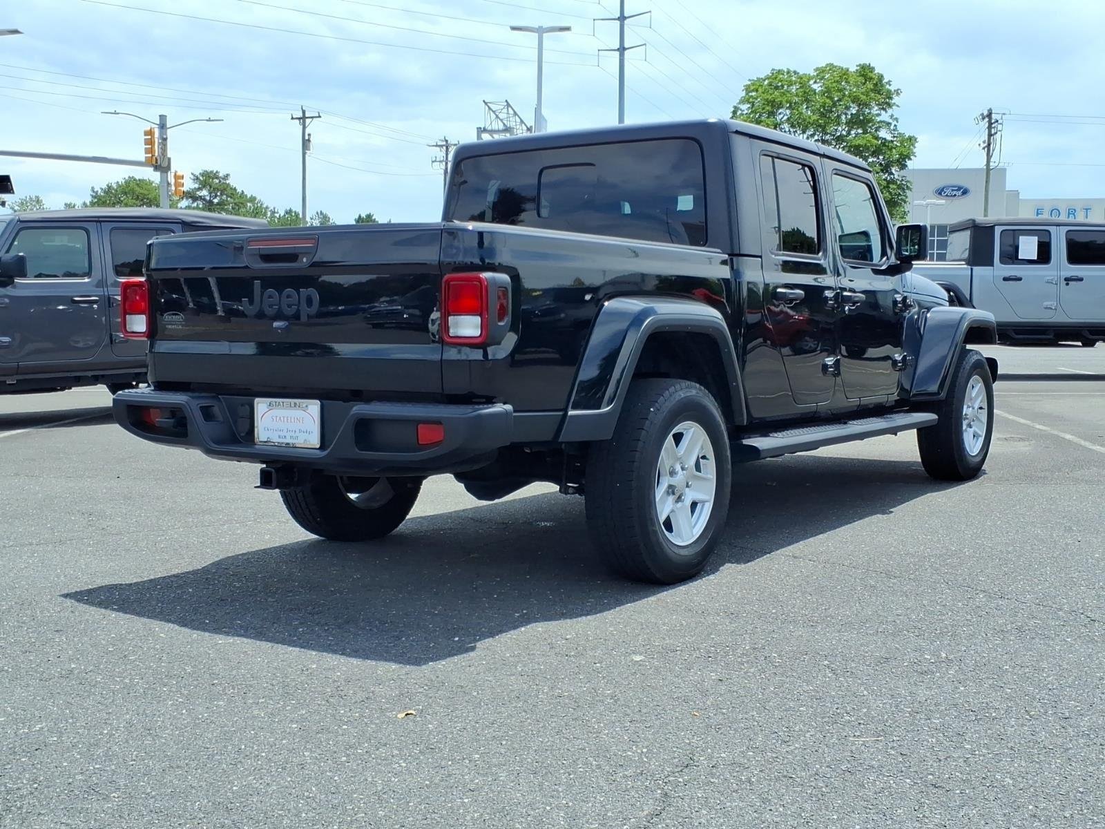 Used 2023 Black Clearcoat Jeep Sport S image 2