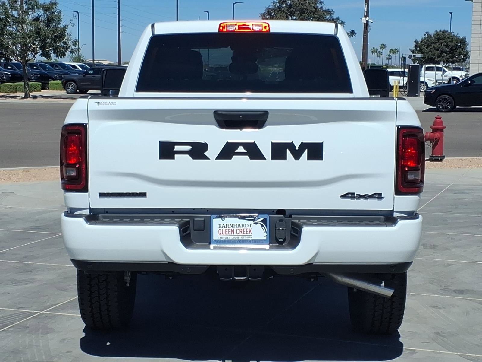 New 2026 Bright White Clear-Coat Exterior Paint RAM Big Horn image 5