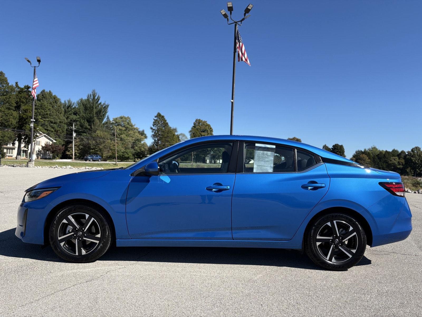Used 2025 Electric Blue Metallic Nissan SV image 19