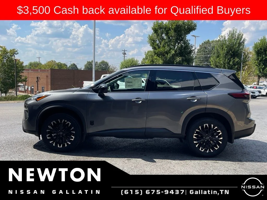 New 2026 Gun Metallic Nissan Dark Armor image 3
