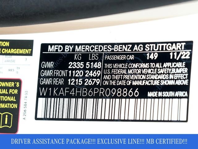 Certified Used 2023 Polar White Mercedes-Benz C 300 image 39