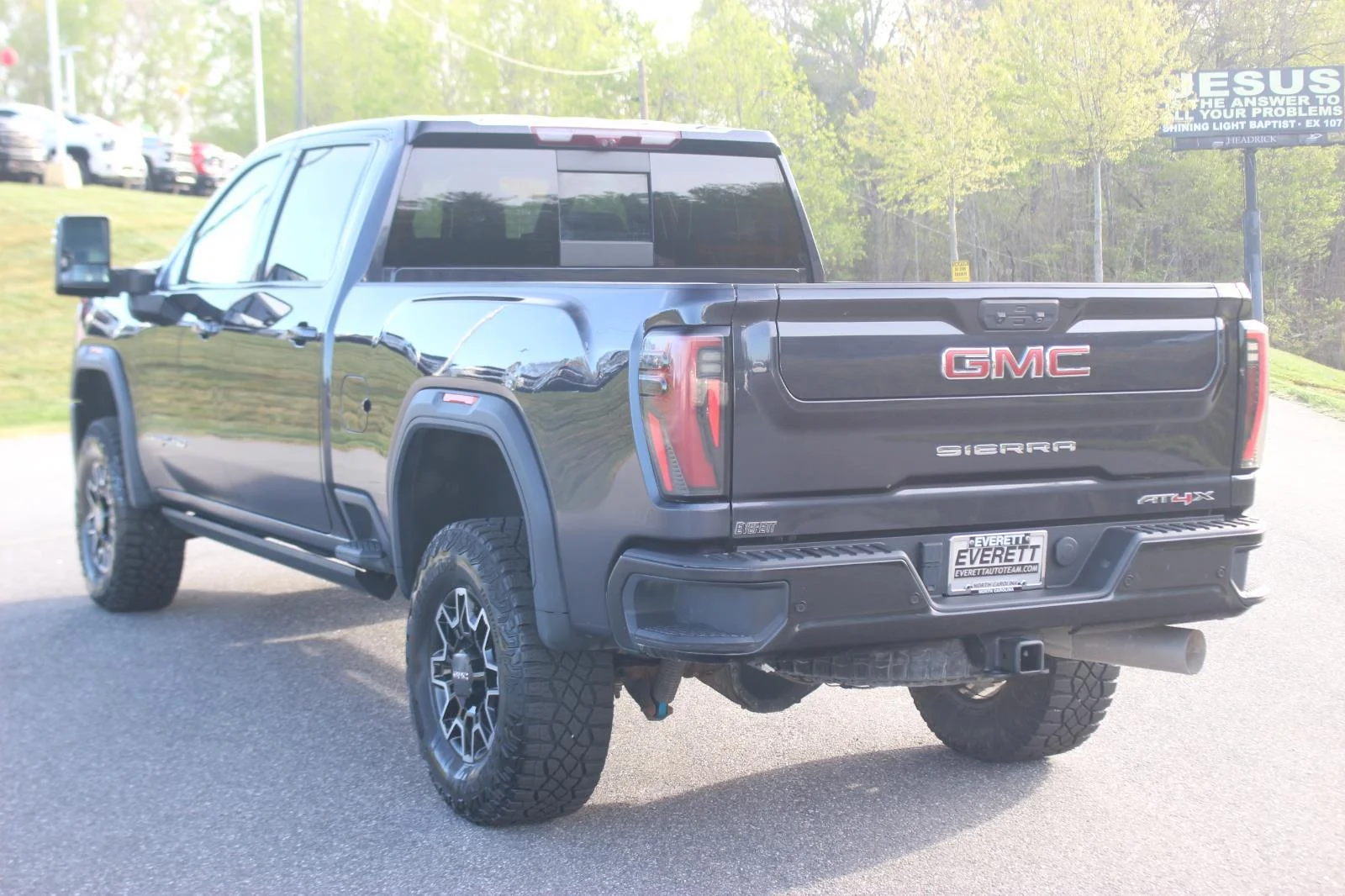 Used 2024 Titanium Rush Metallic GMC AT4X image 5
