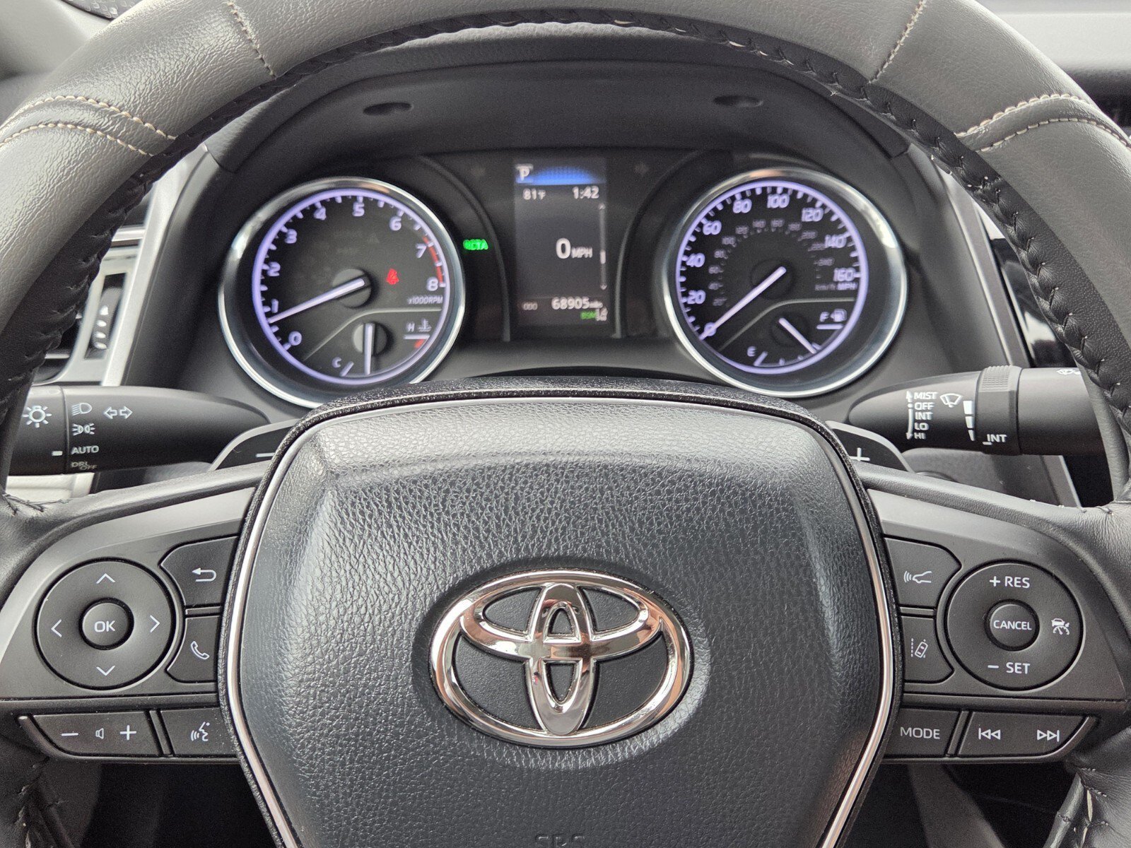 Used 2020 Red Toyota SE image 21