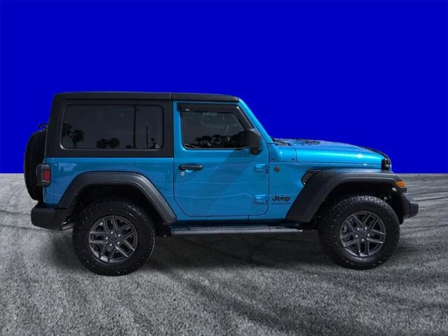 Certified Used 2024 Hydro Blue Pearlcoat Jeep Sport S image 3