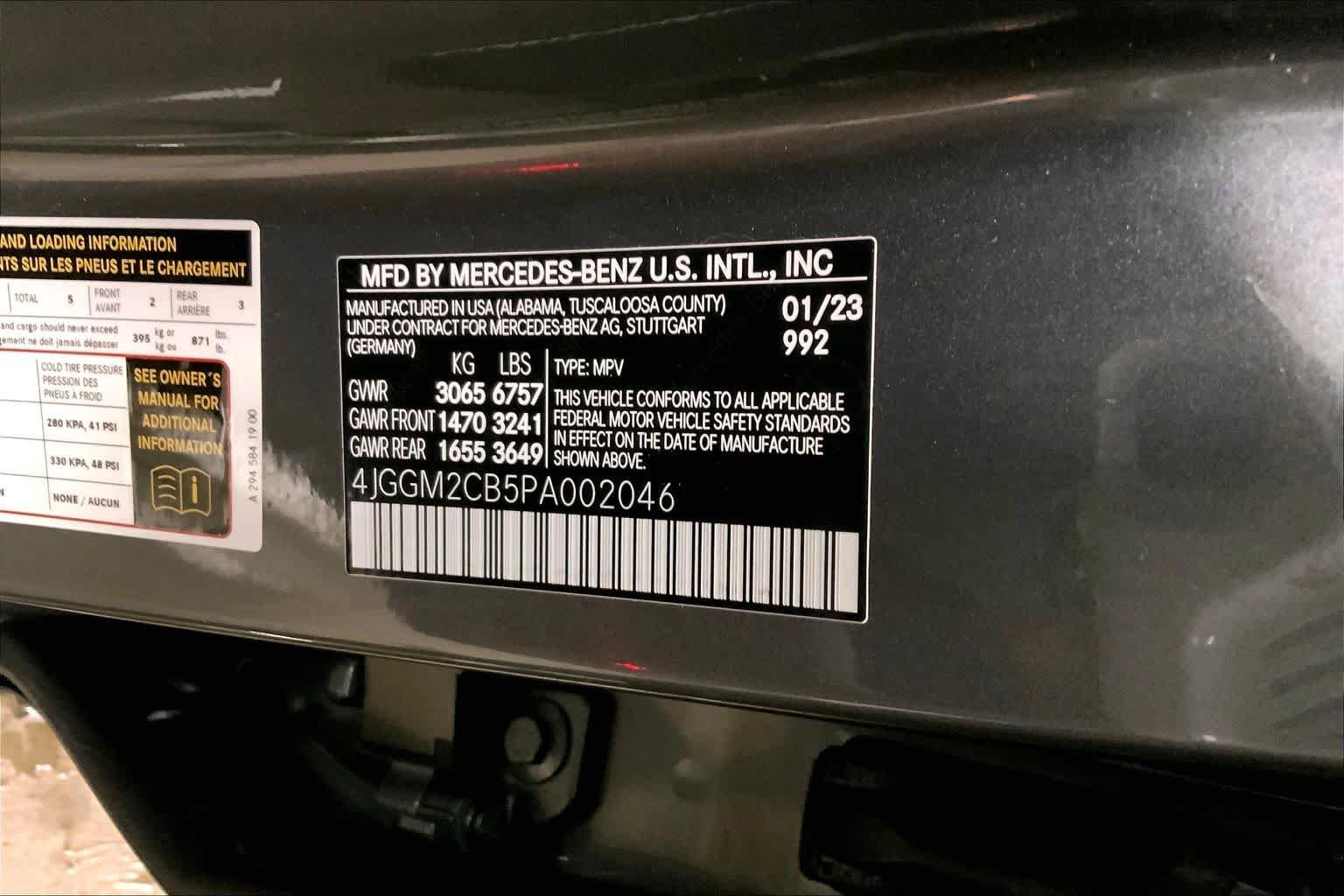 Certified Used 2023 Selenite Grey Metallic Mercedes-Benz EQE 500 image 31