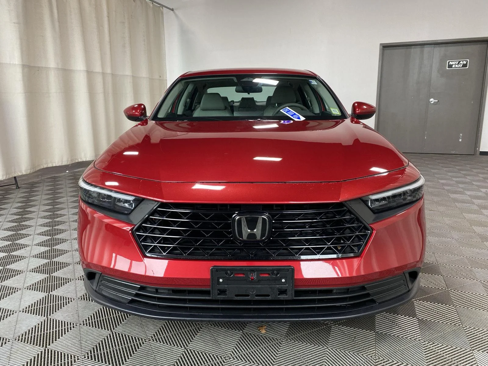 Used 2023 Radiant Red Metallic Honda LX image 2
