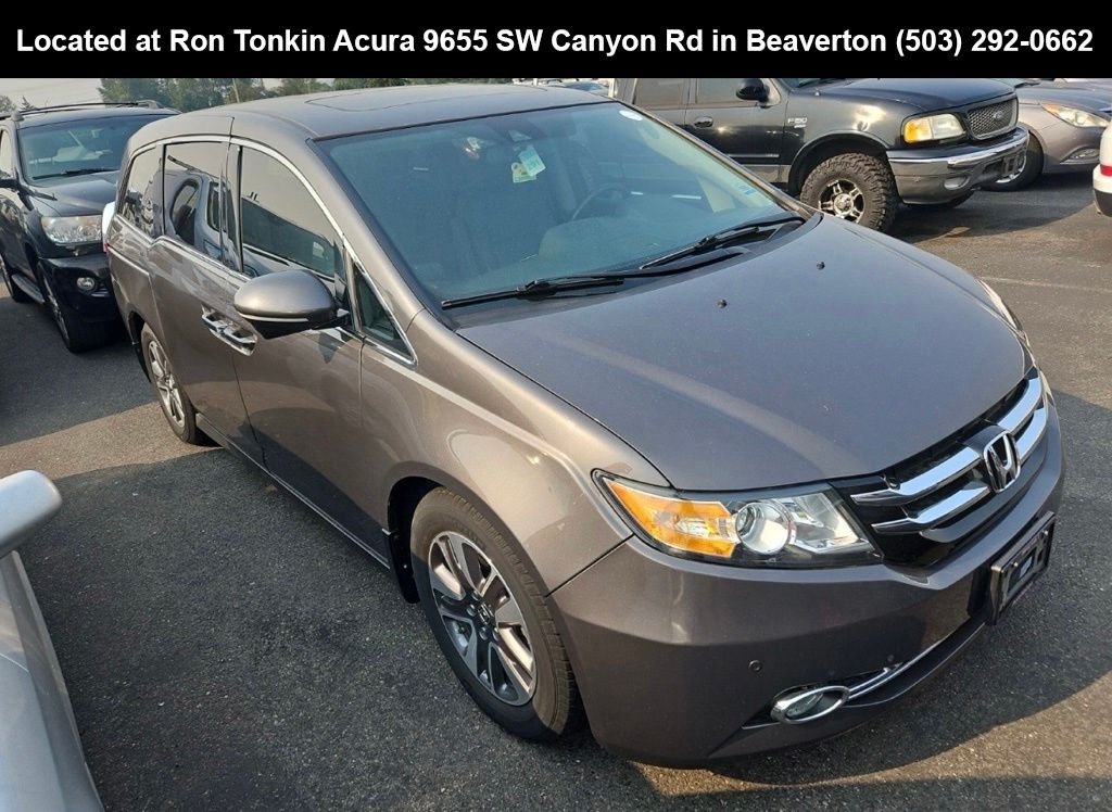 Used 2015 Modern Steel Metallic Honda Touring image 1