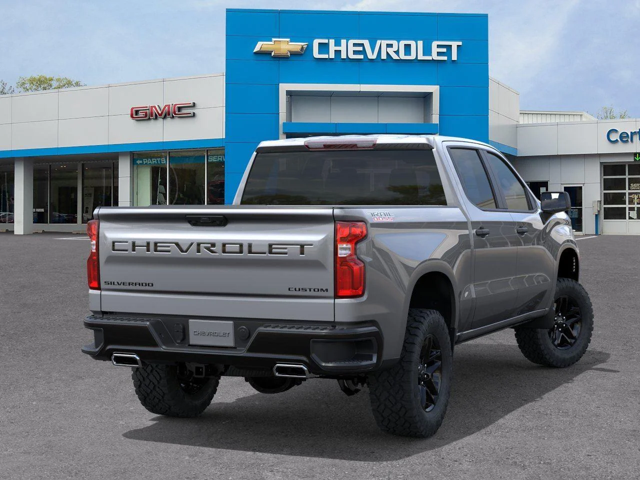 New 2026 Sterling Gray Metallic Chevrolet Custom Trail Boss image 4