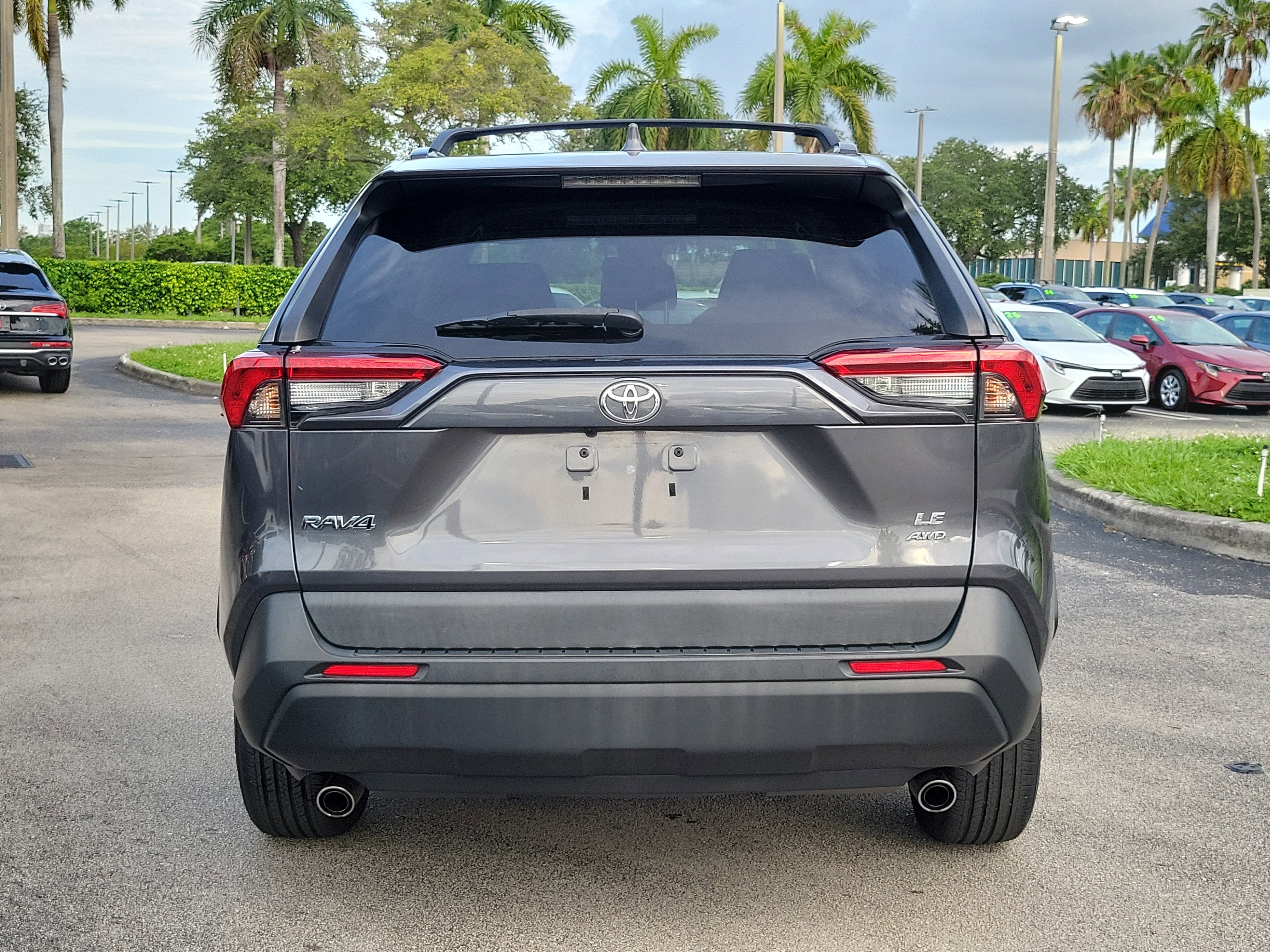 Used 2021 Magnetic Gray Metallic Toyota LE image 5