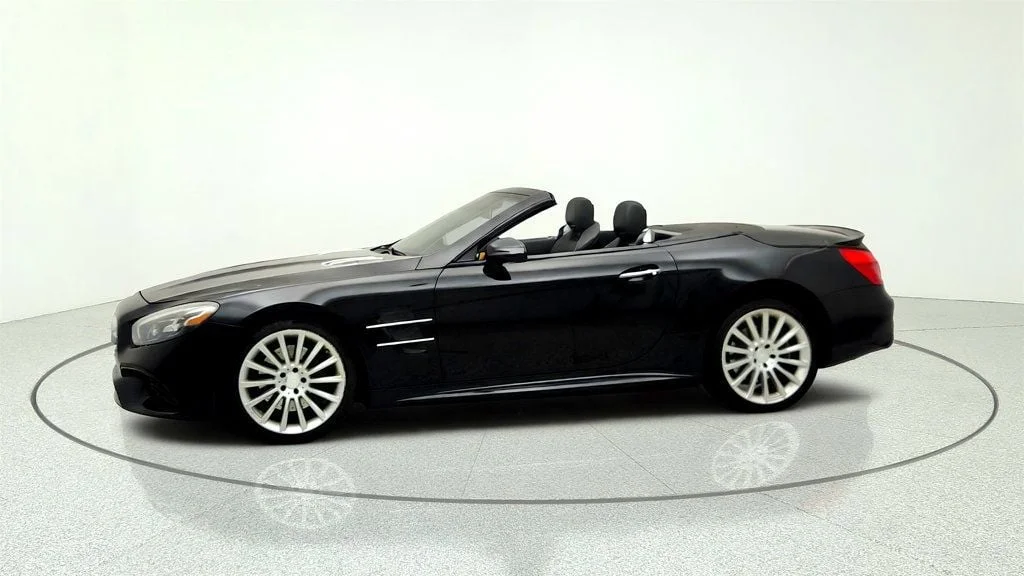 Used 2017 Black Mercedes-Benz SL 550 Roadster w/ Driver Assistance Pkg & MAGIC SKY CONTROL image 8