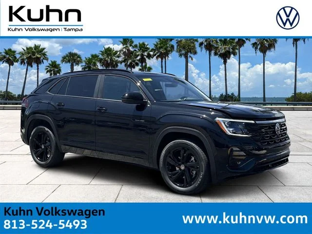 New 2026 Volkswagen Atlas Cross Sport 2.0T SEL R-Line Black 4D