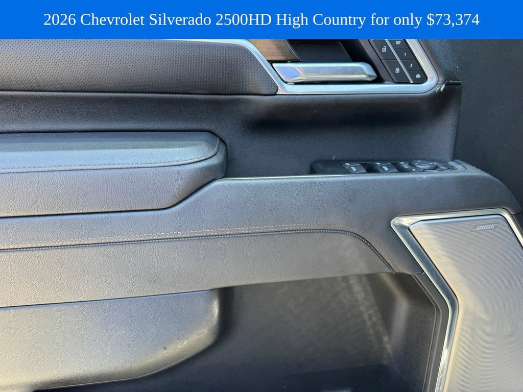 Used 2026 Black Chevrolet High Country image 14