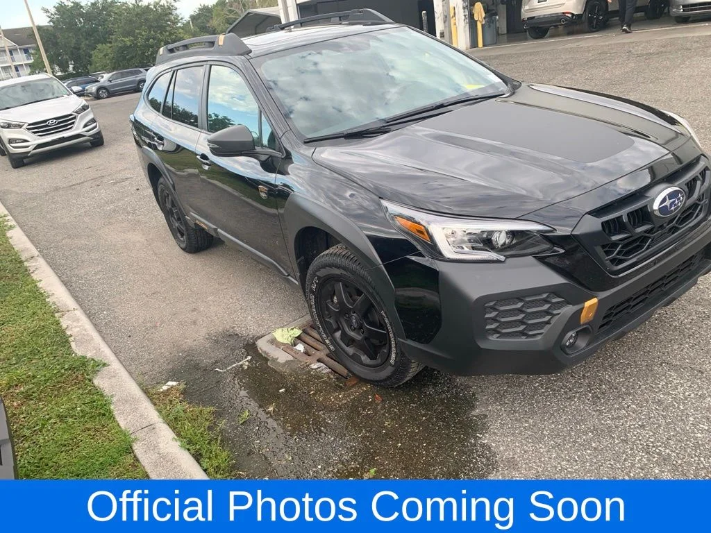 Used 2025 Black Subaru Wilderness image 1