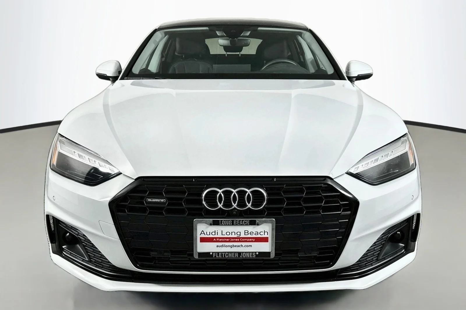Used 2023 Glacier White Metallic Audi Premium Plus image 2