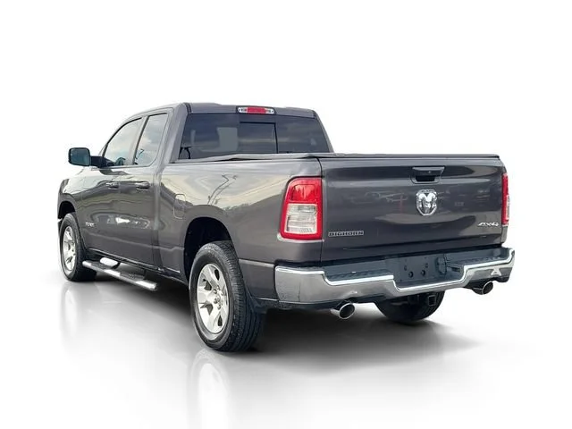 Used 2022 Granite Crystal Metallic Clearcoat Ram Big Horn image 3