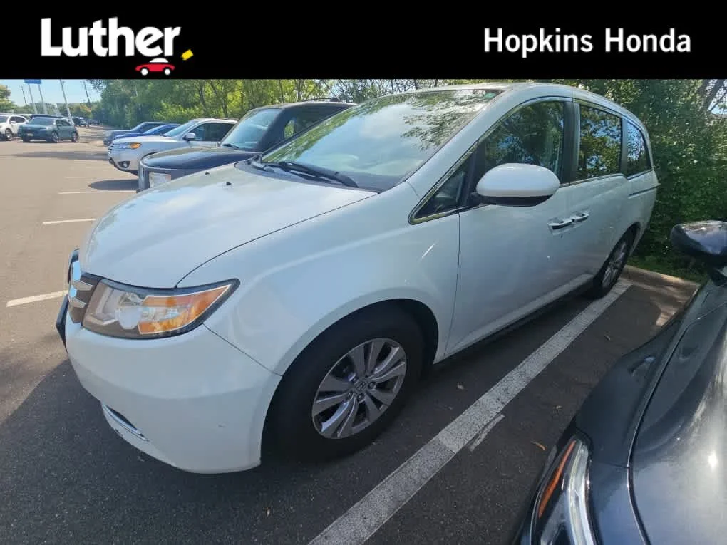 Used 2015 White Diamond Pearl Honda EX-L image 1