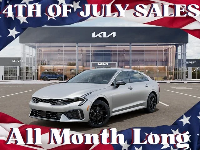 New 2026 Steel Matte Gray Kia GT-Line FWD image 1