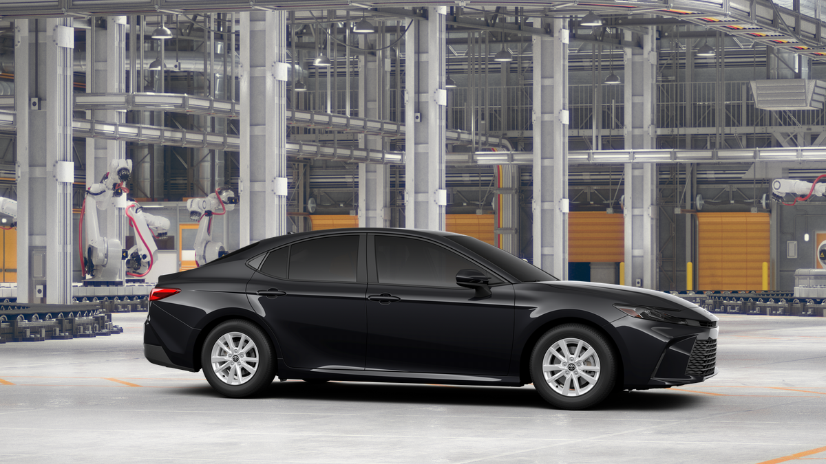 New 2026 Midnight Black Metallic Toyota LE image 13