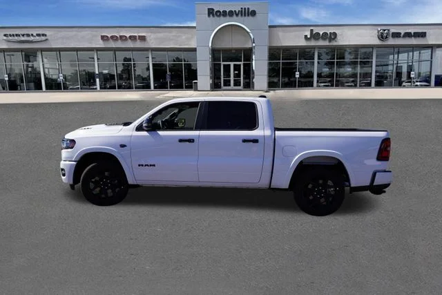 New 2027 Bright White Clear-Coat Exterior Paint RAM Laramie image 6