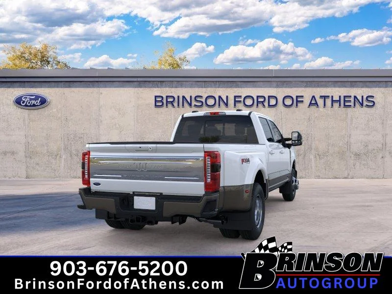 New 2026 Star White Metallic Tri-Coat Ford F-350® King Ranch® image 8
