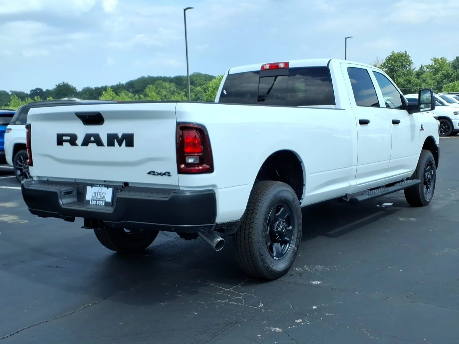 New 2026 Bright White Clear-Coat Exterior Paint RAM Tradesman image 14