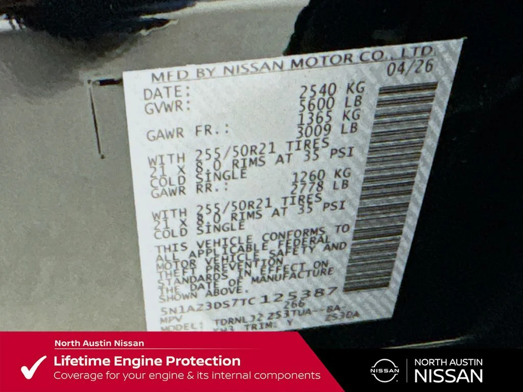 New 2026 Black Nissan Platinum image 43