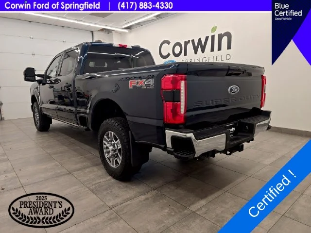 Used 2024 Blue Metallic Ford Lariat image 4