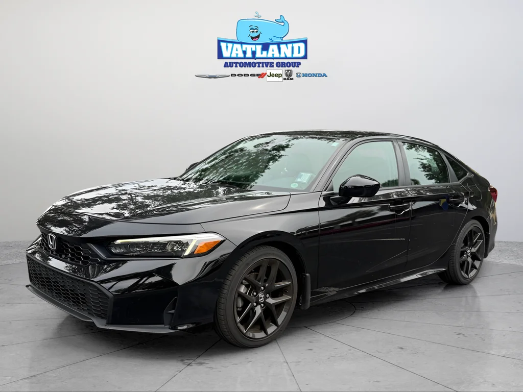 Certified Used 2025 Crystal Black Pearl Honda Sport image 35