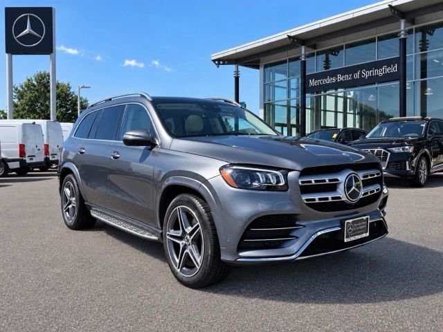 Certified Used 2022 Gray Mercedes-Benz GLS 450 image 1