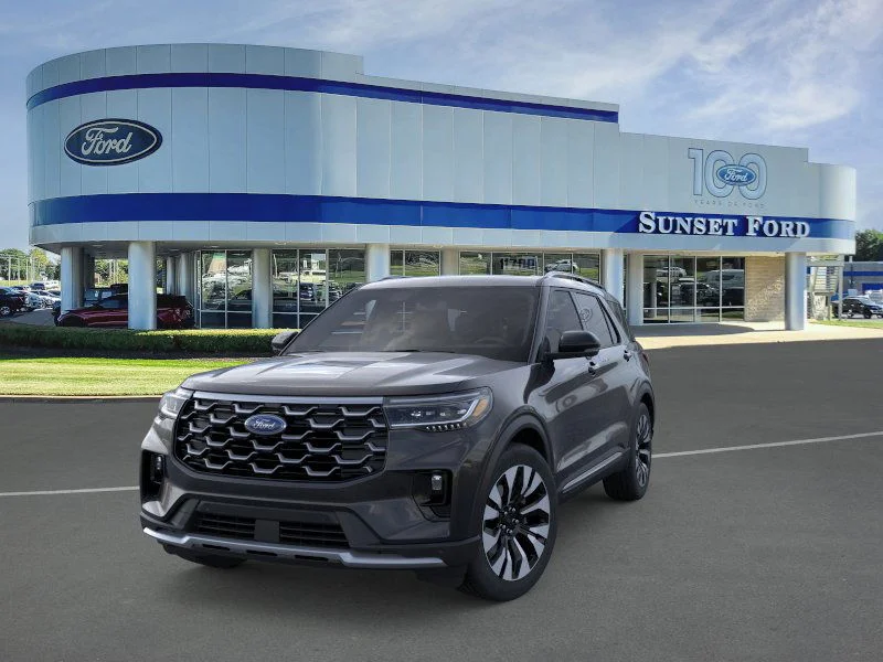 New 2026 Agate Black Metallic Ford Platinum® image 2