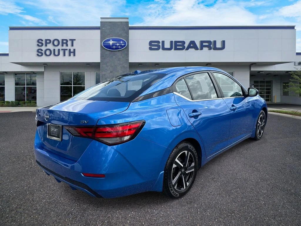 Used 2024 Blue Nissan SV image 3