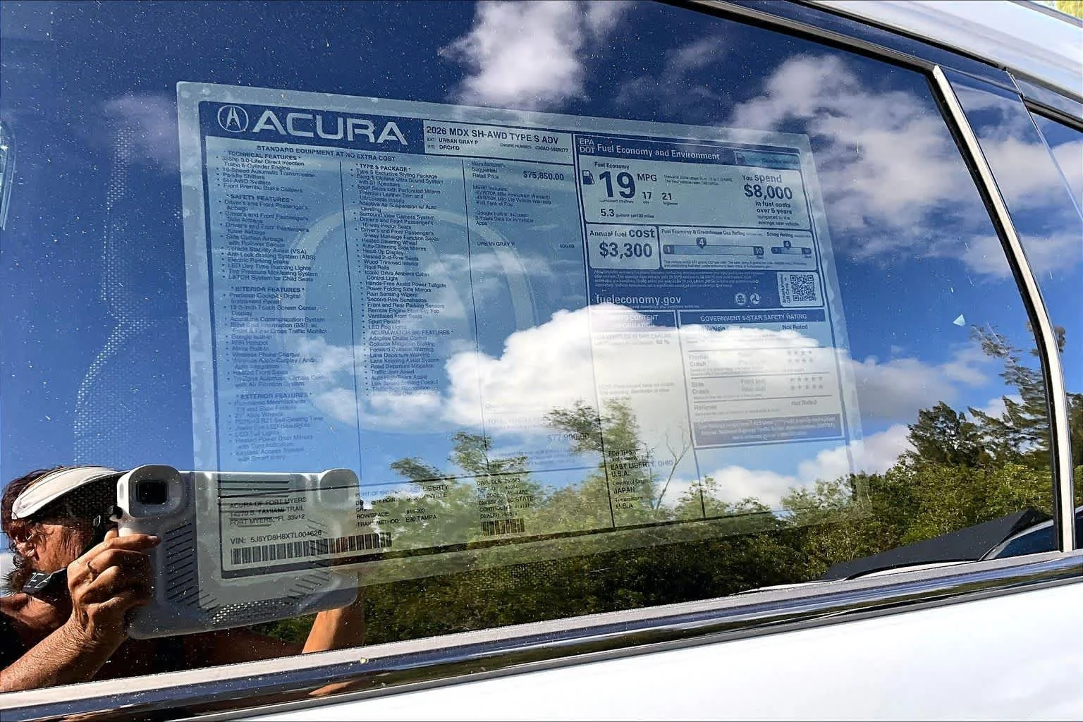 New 2026 Urban Gray Pearl Acura Type S w/Advance Package image 21