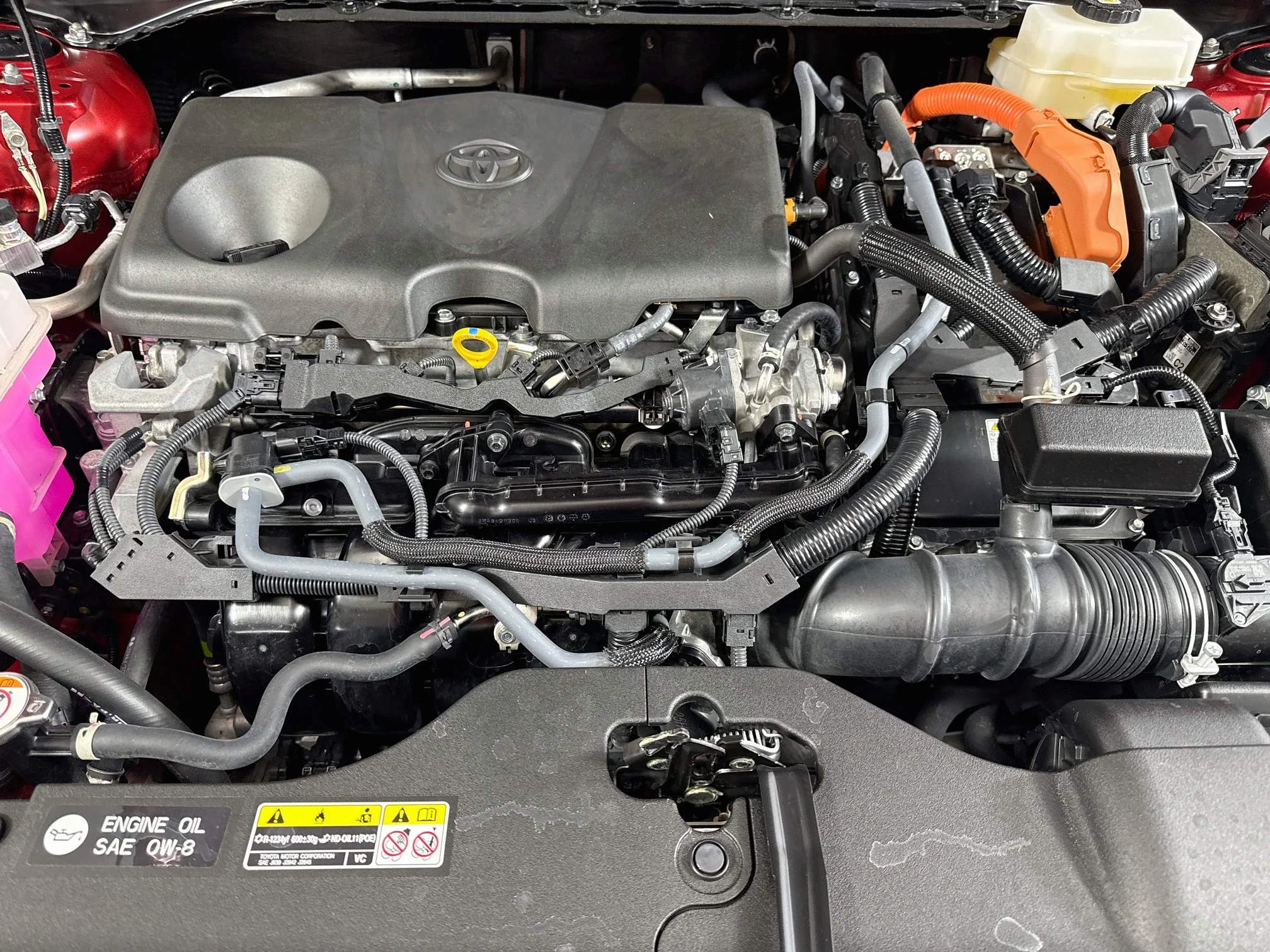 Used 2023 Supersonic Red Toyota XLE image 28
